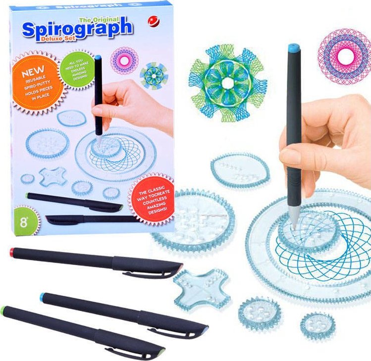 Educational Toys New Spirograph Deluxe Set